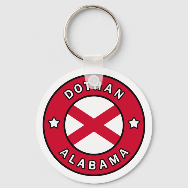 Porte-clés Dothan Alabama (Recto)