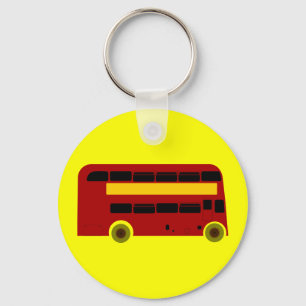 Porte-clés Double autobus de plate-forme