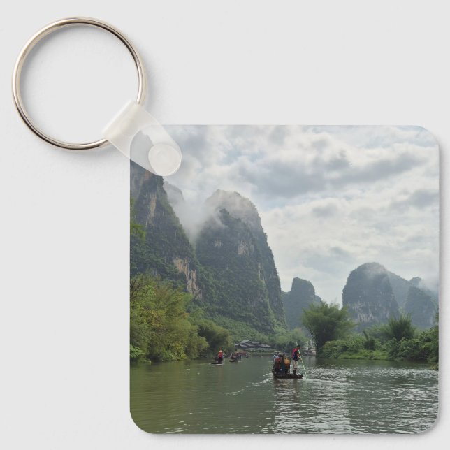 Porte-clés double face Guilin, Chine (Recto)