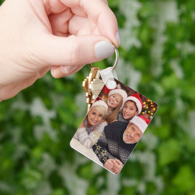 Porte-clés Double Sided Photo Keychains, Custom Photo (main)