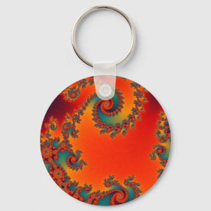 Porte-clés double spirale de cirque