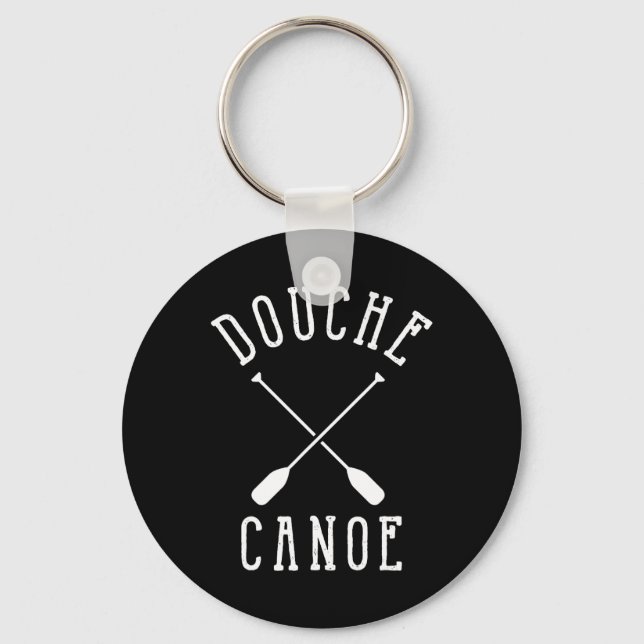 Porte-clés Douche en canoë  (Recto)