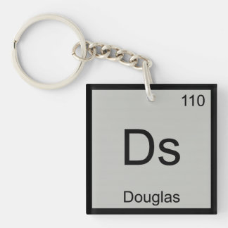 Porte-clés Douglas Nom Chimie Élément Tableau Périodique