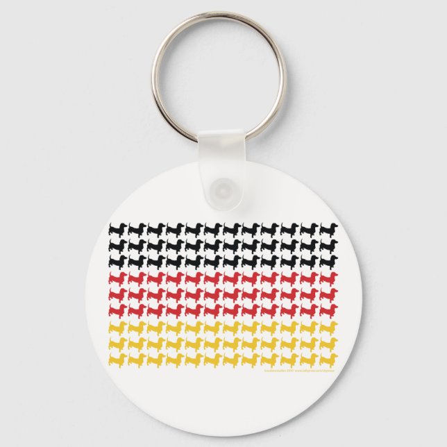 PORTE-CLÉS DOXIE-ALLEMAND-DRAPEAU (Recto)