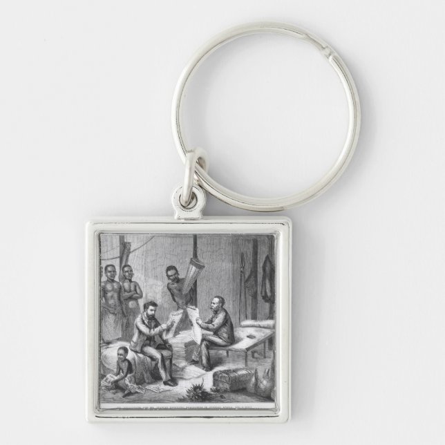 Porte-clés Dr. David Livingstone (1813-73) et M. Henry Mort (Devant)
