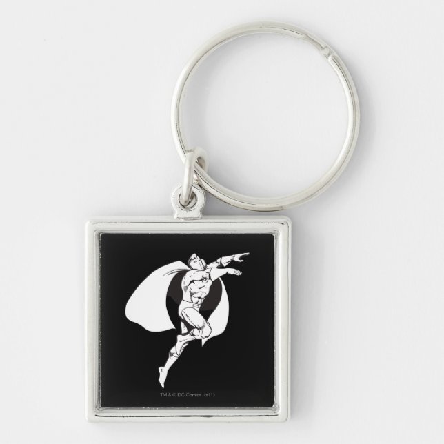 Porte-clés Dr. Fate Soaring Outline (Devant)