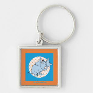 Porte-clés Dr. Seuss Horton Entend Un Qui Points Orange