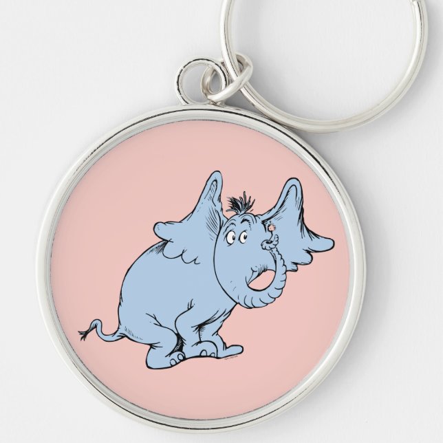Porte-clés Dr. Seuss | Horton Vue de côté (Devant)