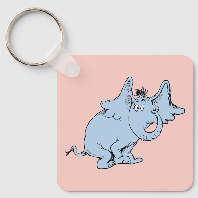 Porte-clés Dr. Seuss | Horton Vue de côté (Recto)