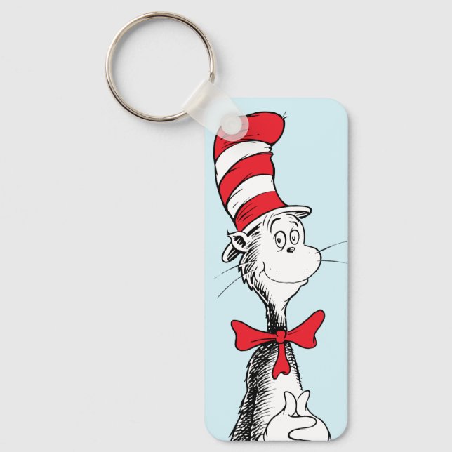 Porte-clés Dr. Seuss Je Cat in the Hat debout (Recto)
