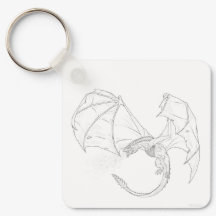 Porte-clés dragon