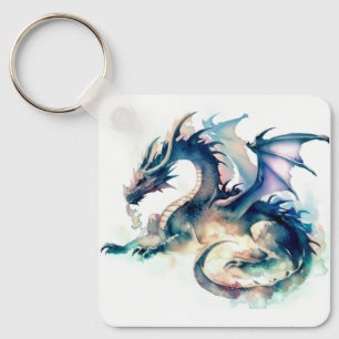 Porte-clés Dragon avec ailes