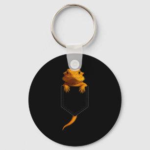 Porte-clés Dragon barbu Cket Mignon Lézard Exotique Reptile A