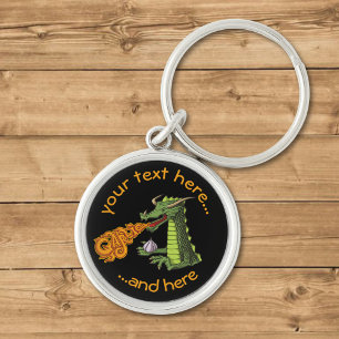 Porte-clés Dragon d'ail