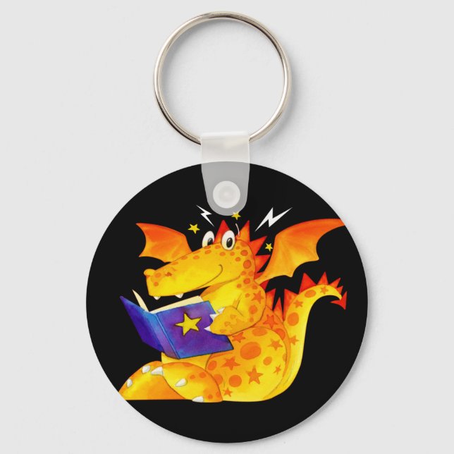 Porte-clés Dragon d'Halloween drôle pour enfant (Recto)