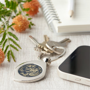 Porte-clés Dragon d'or