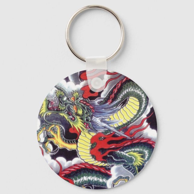 Porte-clés Dragon japonais (Recto)