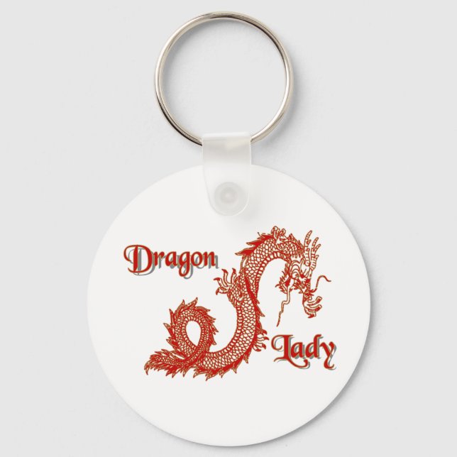 Porte-clés Dragon Lady (Recto)
