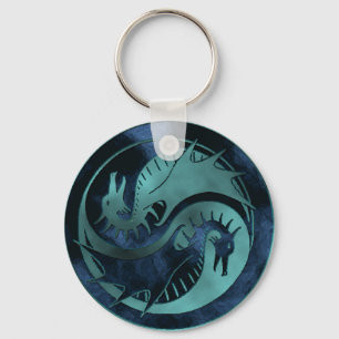 Porte-clés Dragon Yin Yang