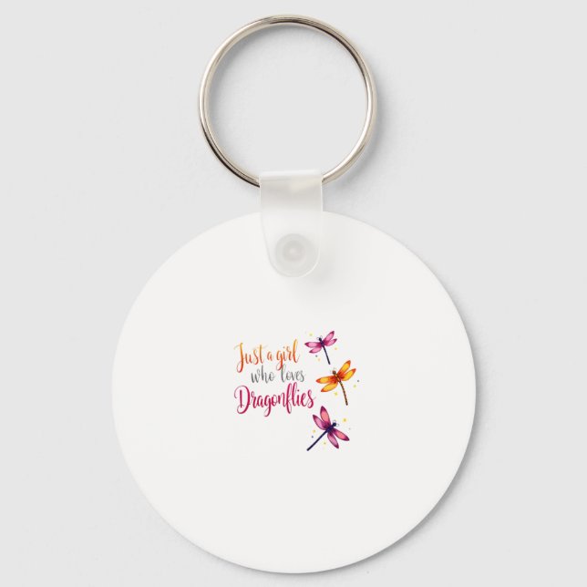 Porte-clés Dragonflies Animals Women Gift Idea Dragonfly (2) (Recto)