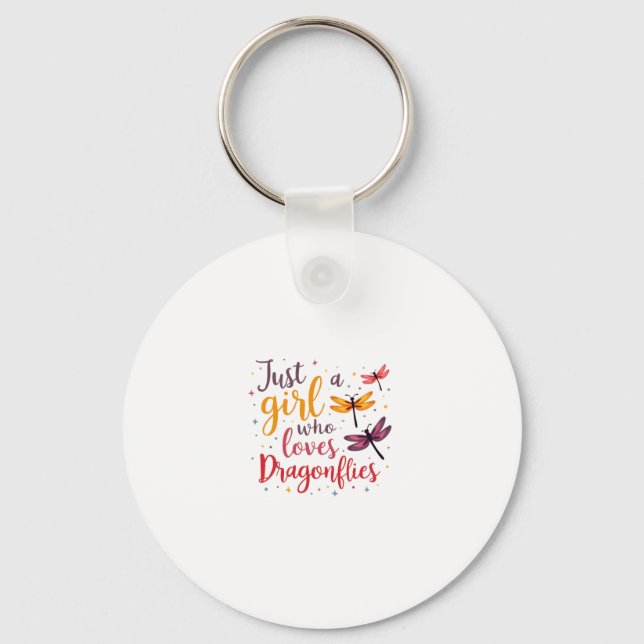 Porte-clés Dragonflies Animals Women Gift Idea Dragonfly (4) (Recto)