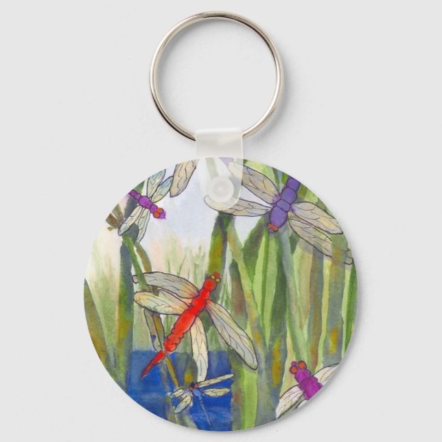 Porte-clés Dragonflies été (Recto)