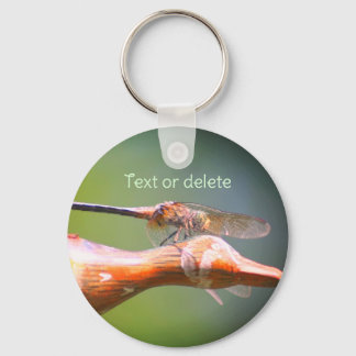 Porte-clés Dragonfly Co Pilote Nature Personnalisée