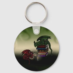 Porte-clés Dragons de bibliothèque