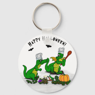 Porte-clés Dragons - Joyeux Halloween ! Aujourd'hui je vais c