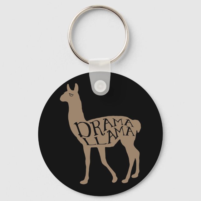 Porte-clés Drama Llama (Recto)