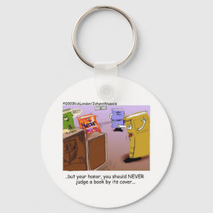 Porte-clés Drame Littéraire de Salle d'Audience Cadeaux Drôle