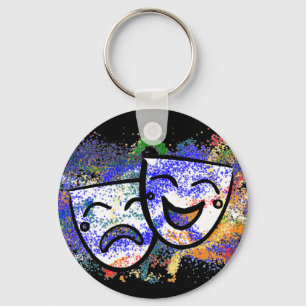 Porte-clés Drame : Une éclaboussure de Technicolor