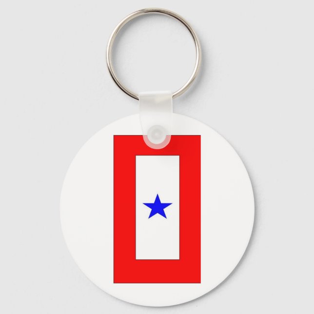 PORTE-CLÉS DRAPEAU 1 DES MÈRES DE GUERRE (Recto)