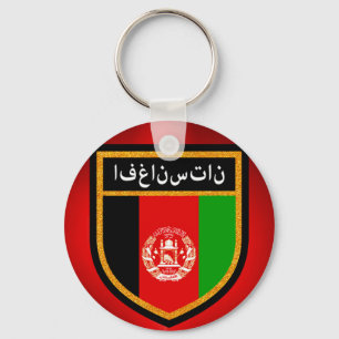 Porte-clés Drapeau Afghanistan