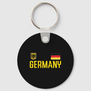 Porte-clés Drapeau Allemagne Deutschland Footbyll Football Fa