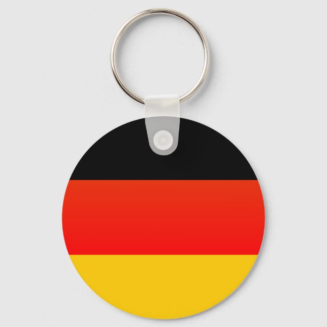 Porte-clés Drapeau allemand ou Deutsche Flagge (Recto)