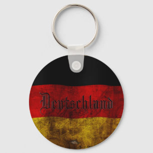 Porte-clés Drapeau allemand - Vintage...