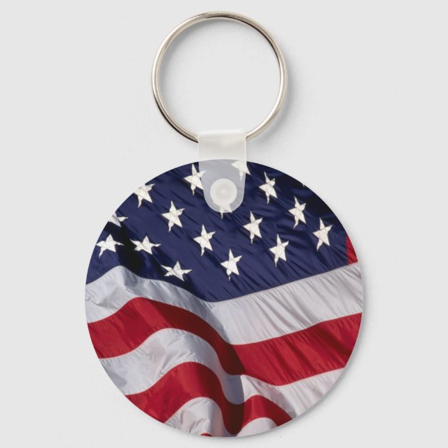 Porte-clés Drapeau américain (Recto)