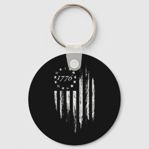 Porte-clés Drapeau Américain 1776 Betsy Ross 13 Étoiles Usa 4