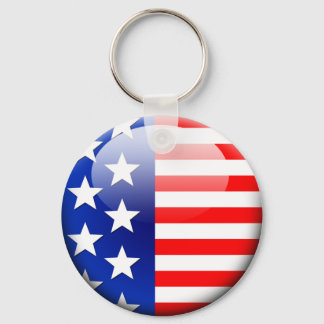 Porte-clés Drapeau américain 2.0