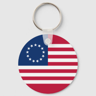 Porte-clés Drapeau américain Betsy Ross