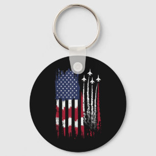 Porte-clés Drapeau américain de la Force aérienne Patriotique