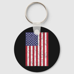 Porte-clés Drapeau américain États-Unis d'Amérique 4t