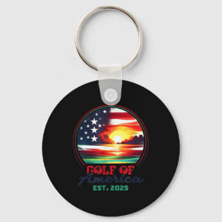 Porte-clés Drapeau Américain G 2025 Du Golfe Des Etats-Unis E