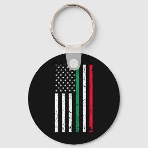 Porte-clés Drapeau Américain Italien American Pride 4 Juillet