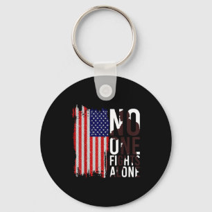 Porte-clés Drapeau américain patriotique - liberté - fierté