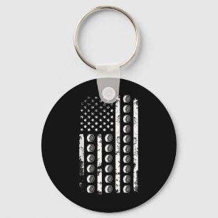 Porte-clés Drapeau Américain Sushi Nourriture Usa Patriotisme