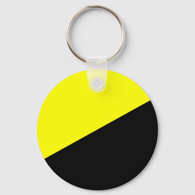 Porte-clés Drapeau anarcho-capitaliste (Recto)