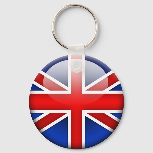 Porte-clés Drapeau anglais 2.0 (Recto)