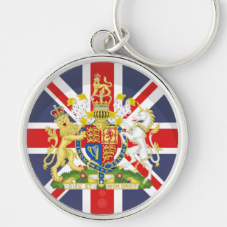 Porte-clés Drapeau anglais et Porte - clé de la Royal Crest